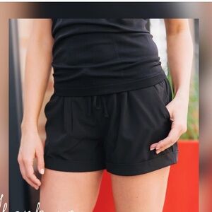 ZYIA Women's Black Summer Active Shorts